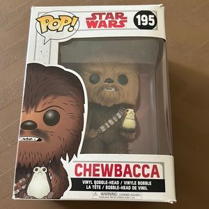 Funko Pop: Star Wars - Chewbacca with porg